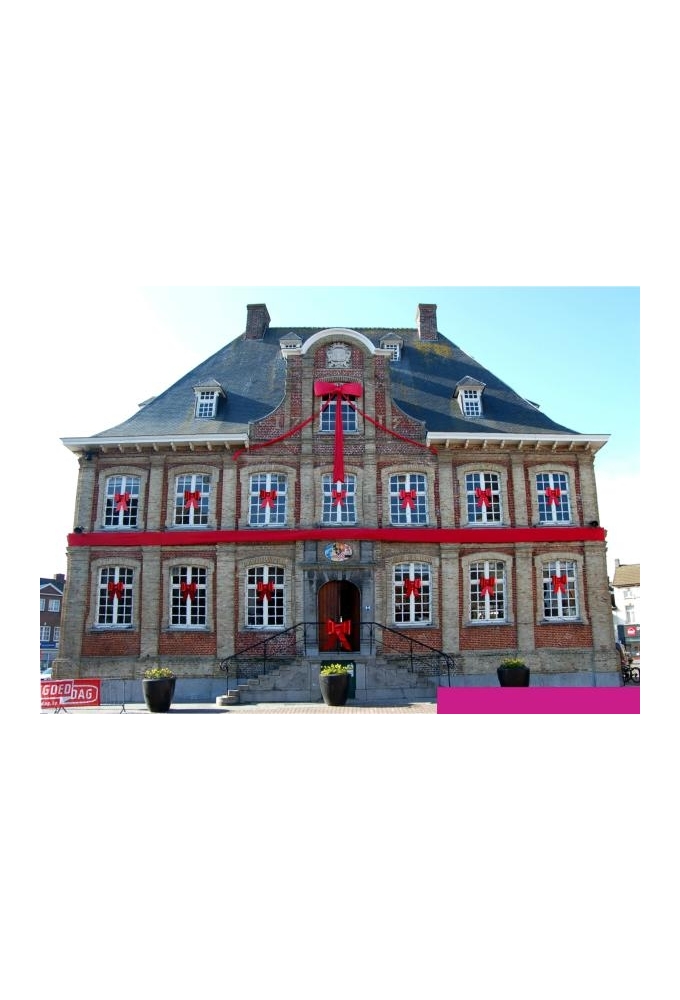 Huisstrik Rood XXXL 200x80cm VOORBEELD
