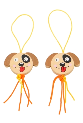 Gelukspoppetjes Hond Met Koord 100stuks