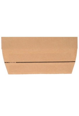 Papieren Verzendzak Zijvouw Zaza Kraft Plakstrip 38x57x10+10cm 225stuks