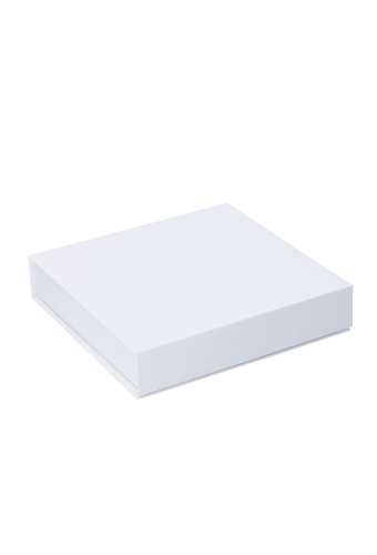 Magneet Bonbondoosjes Mat Wit 25 Bonbons 16.8x16.8x3cm 5stuks