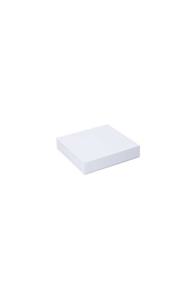 Magneet Bonbondoosjes Mat Wit 25 Bonbons 16.8x16.8x3cm 5stuks