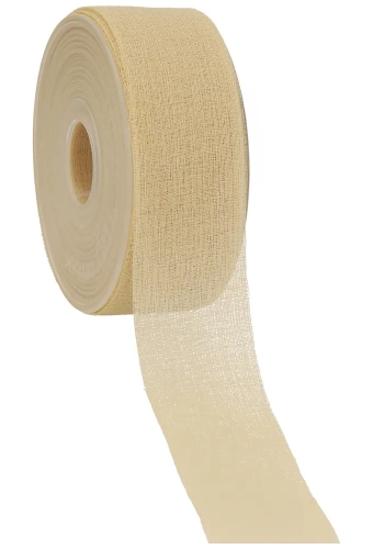 Geschenklint Naturel Polyester Delicate Zandbeige 40mm x 25meter