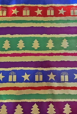 Geschenkpapier Kerst 50cm x 200 meter