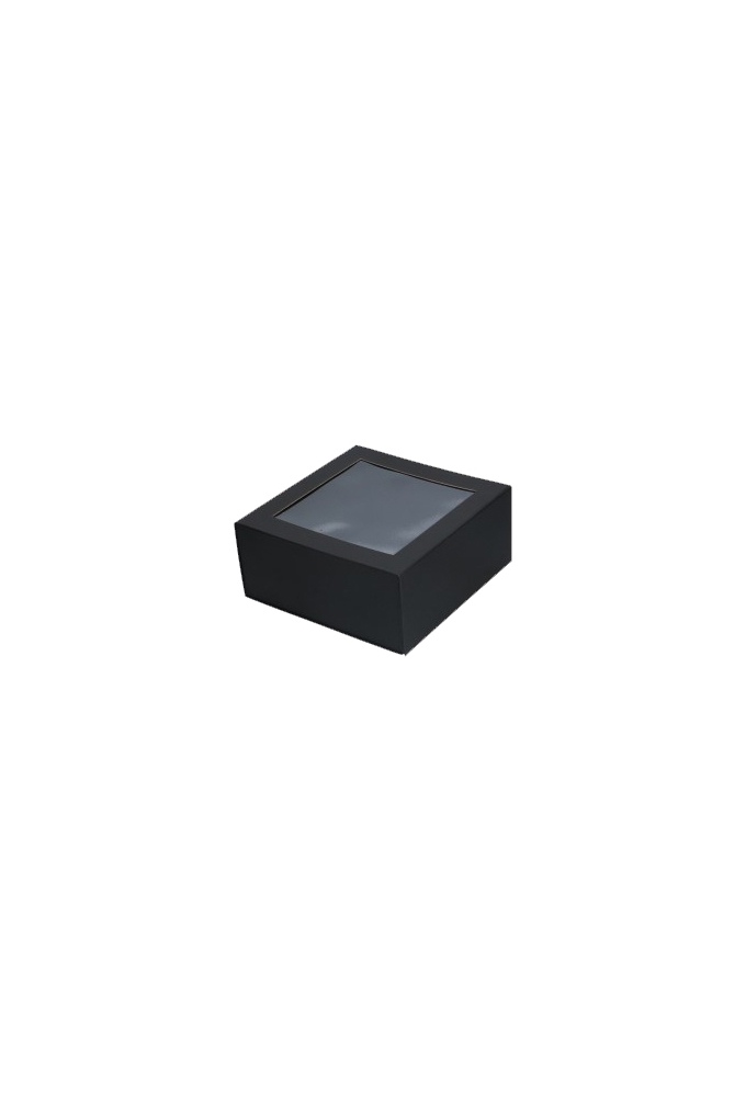 Luxe Magneetdozen New York FSC® Zwart Mat & Venster 22x22x10cm 25stuks