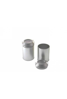 Blikken Blanco Melkbusblik & Spaarpot Met Spaargleuf 8.6x14cm 1stuks