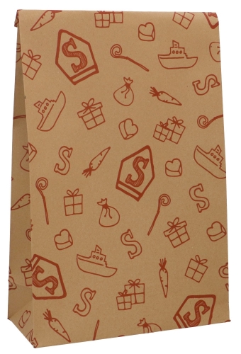 Sintzak Groot De Zak Van Sinterklaas 28x11x45cm 5stuks