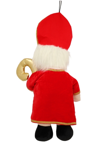 Decoratiepop Groot Sinterklaas Met Staf 65cm