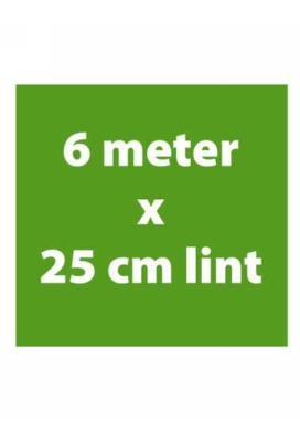 6 meter x 25 cm lint