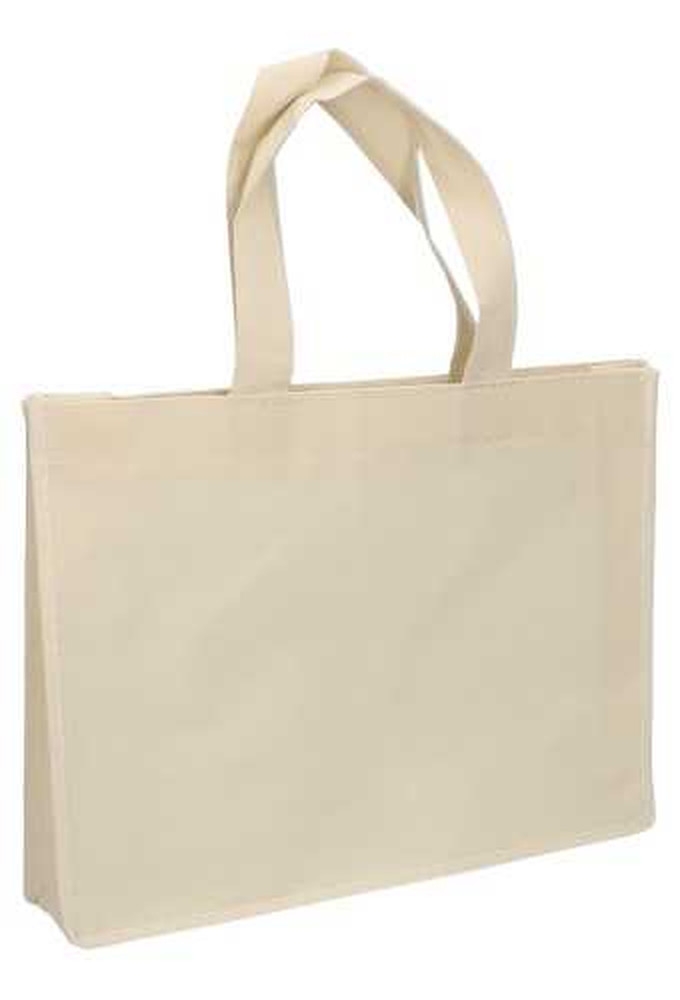 AKTIE Draagtas Monza Nonwoven Bigshopper Creme 35x8x25cm 100stuks