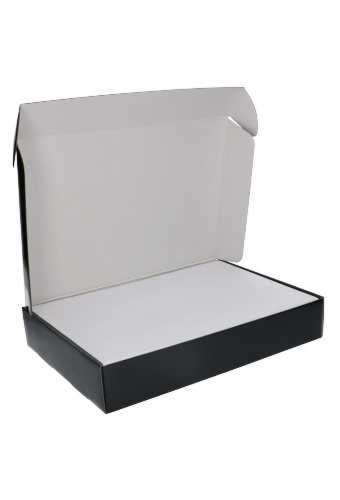 AKTIE Luxe Verzenddoos Rolo Zwart Blinkend 27x38x6.5cm 25stuks