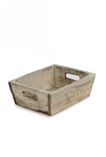 Aardappel Schilbakje Middel & Old Look Vuren 26x33x12cm 12stuks