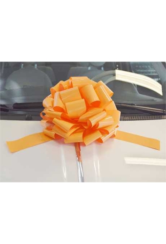 Autostrikken Groot Padova Gelakt Oranje d35+17cm Hoogte 22cm