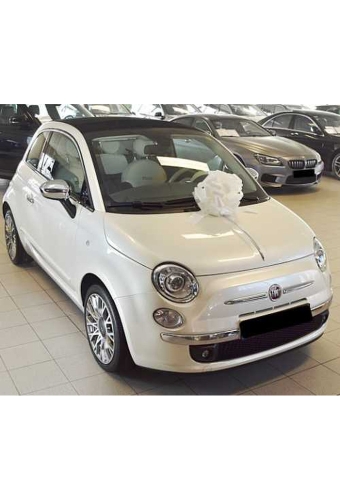 Autostrikken Groot Padova Gelakt Wit d35+17cm Hoogte 22cm.
