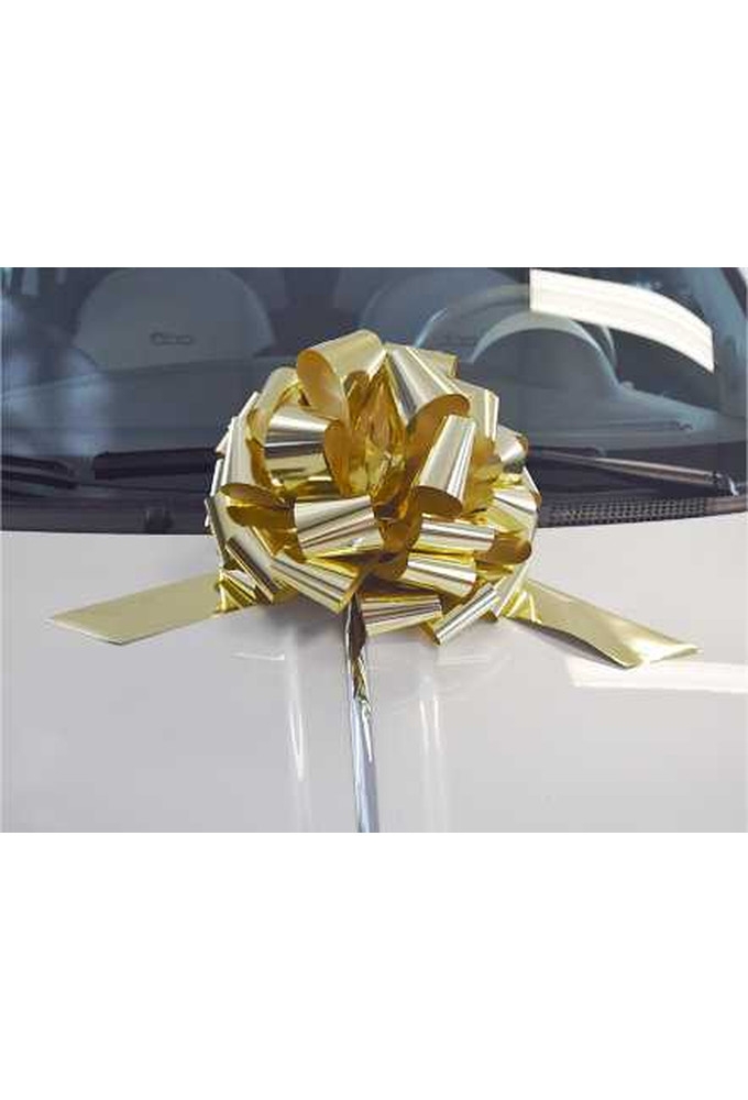 Autostrikken Groot Padova Metallic Goud d35+17cm Hoogte 22cm.