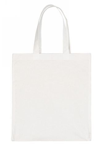 Bamboe Draagtassen Wit Met Hengsel 38x42cm 105 grams 250stuks