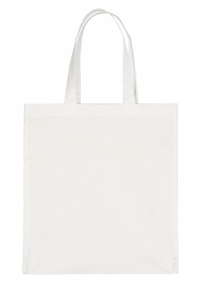 Bamboe Draagtassen Wit Met Hengsel 38x42cm 105 grams 250stuks
