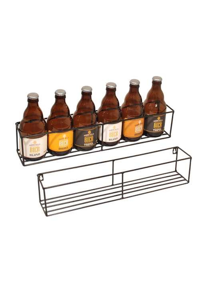 Bierrek Dikbuik 6 Flesjes 43x7.1x8cmm 8stuks