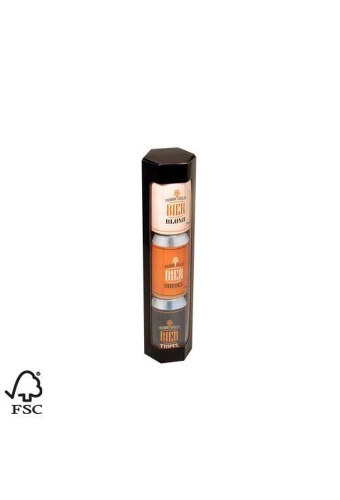 Bierverpakking Koker 3 Blikjes Bier 33cl of 2x Blikjes 50cl FSC® 50st
