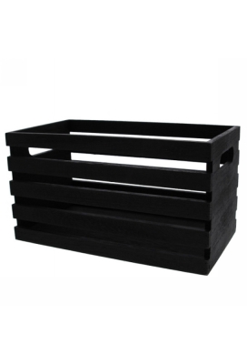 Bierverpakking Krat 8 Flesjes Zwart 28x14.5x15cm 15stuks