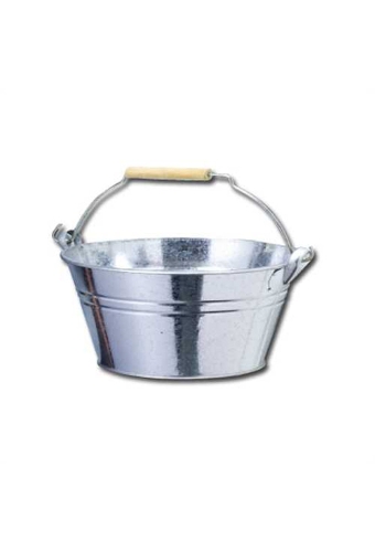 Bierverpakking Zinkemmer dia 30x15cm 7.5liter 18stuks