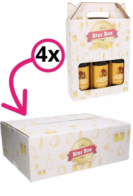 Bierverzenddozen Bier Box 39x29x13cm 15stuks