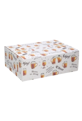 Bierverzenddozen Cheers Beer 39x29x13cm 15stuks