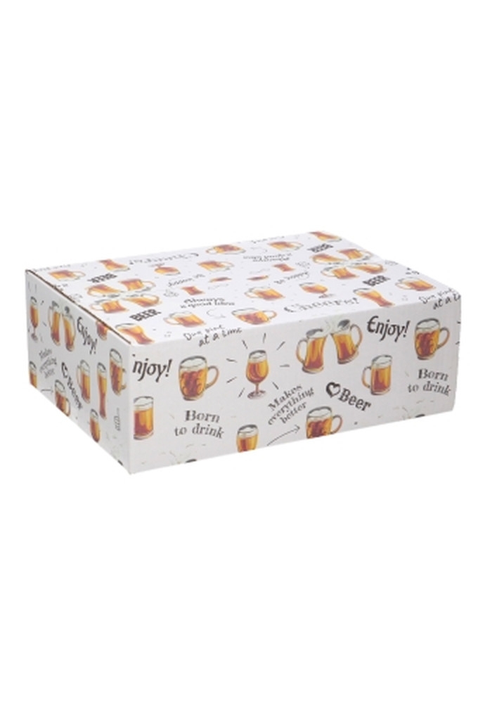 Bierverzenddozen Cheers Beer 39x29x13cm 15stuks