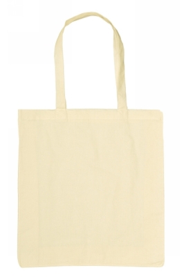 Bigshopper Katoen Ecru Hengsel 195grams 38x42x10cm 100stuks