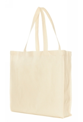 Bigshopper Katoen Ecru Hengsel 195grams 38x42x10cm 100stuks