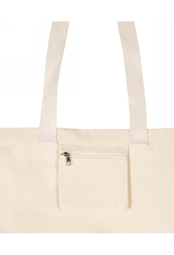 Bigshopper Katoen Fairtrade Ecru Hengsel 300grams 60x48x18cm 100stuks