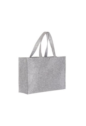 Bigshopper Vilten Grijs Met Hengsel 32x23x10cm 220 gram 75stuks