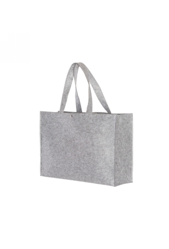 Bigshopper Vilten Grijs Met Hengsel 32x23x10cm 220 gram 75stuks
