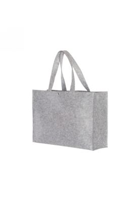 Bigshopper Vilten Grijs Met Hengsel 32x23x10cm 220 gram 75stuks