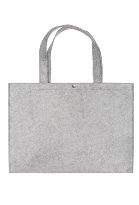 Bigshopper Vilten Grijs Met Hengsel 45x33x14cm 220 gram 75stuks