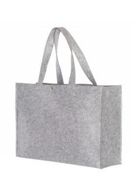 Bigshopper Vilten Grijs Met Hengsel 45x33x14cm 220 gram 75stuks