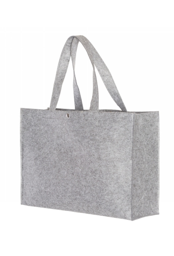 Bigshopper Vilten Grijs Met Hengsel 45x33x14cm 220 gram 75stuks