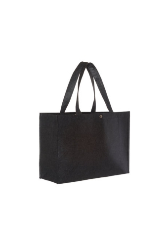Bigshopper Vilten Zwart Met Hengsel 32x23x10cm 220 gram 75stuks