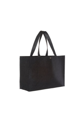 Bigshopper Vilten Zwart Met Hengsel 32x23x10cm 220 gram 75stuks
