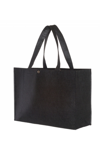 Bigshopper Vilten Zwart Met Hengsel 45x33x14cm 220 gram 75stuks