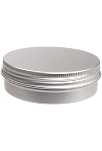 Blikken Aluminium & Schroefdeksel 100ml r8.3x2.7cm 48stuks