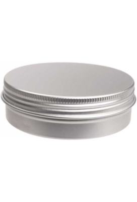 Blikken Aluminium & Schroefdeksel 100ml r8.3x2.7cm 48stuks