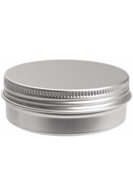 Blikken Aluminium & Schroefdeksel 30ml r5.2x2cm 48stuks