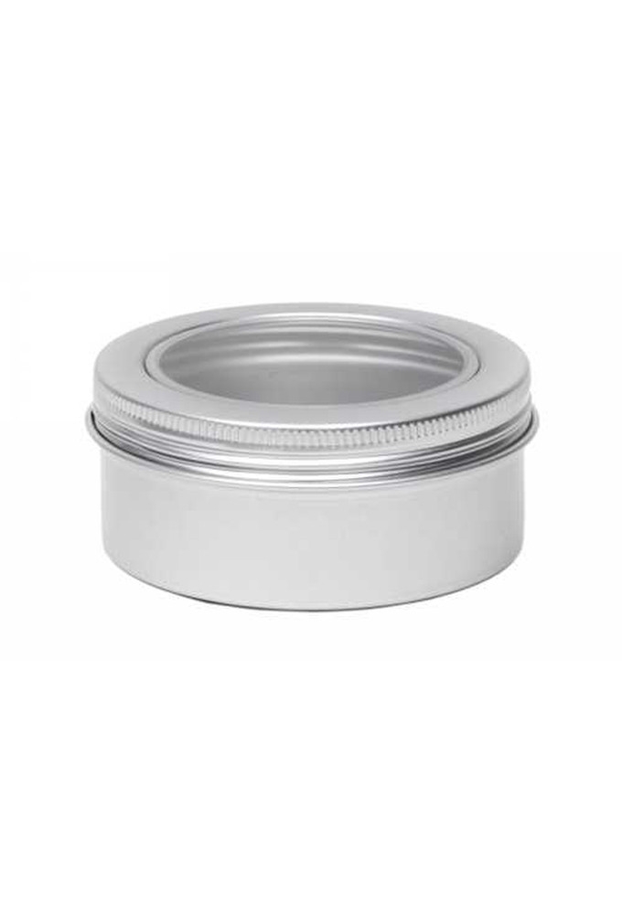 Blikken Aluminium & Schroefdeksel Venster 150ml 8.3x3.7cm 48stuks