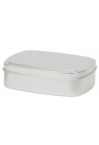 Blikken Aluminium Met Los Overschuifdeksel 9.6x7x2.8cm 24stuks