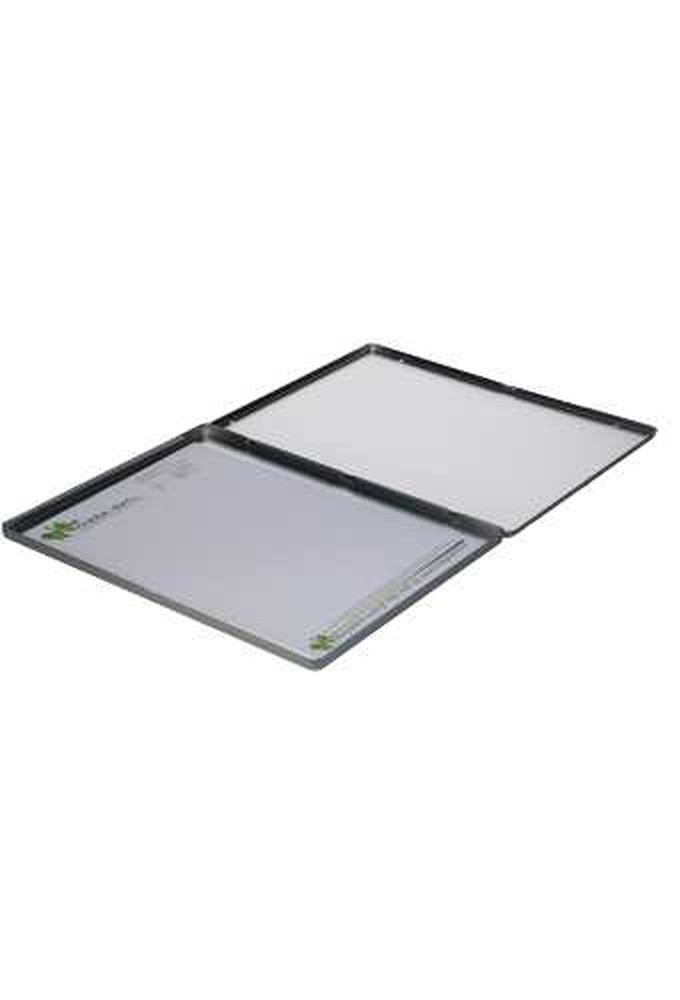 Blikken Blanco A4 Met Scharnier Deksel 31.5x24.5x1.2cm 1stuks