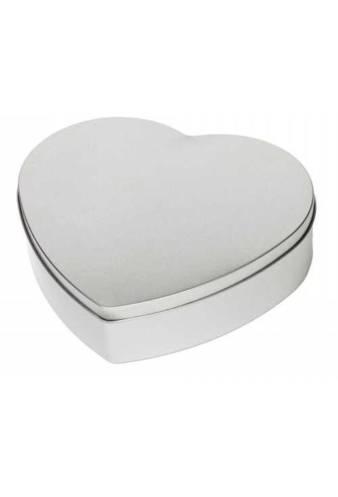 Blikken Blanco Hart Groot 18.3x17x4.7cm 8stuks