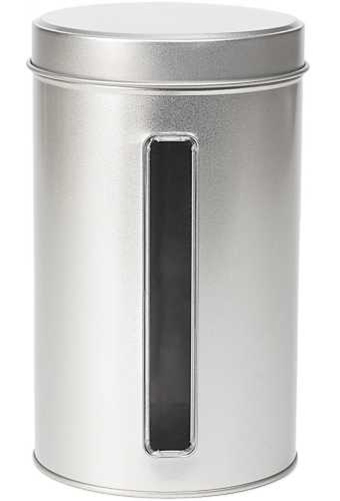 Blikken Blanco Met Venster Rond 10.7x17.8cm 12stuks