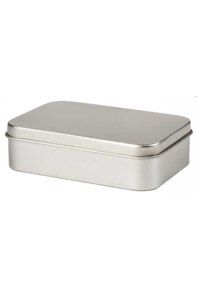 Blikken Blanco Rechthoekig 10.7x7.3x2.8cm 24stuks