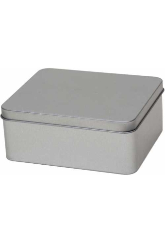 Blikken Blanco Rechthoekig 14.2x11.7x5.8cm 10stuks