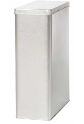 Blikken Blanco Rechthoekig 19.1x8.7x25.5cm 12stuks